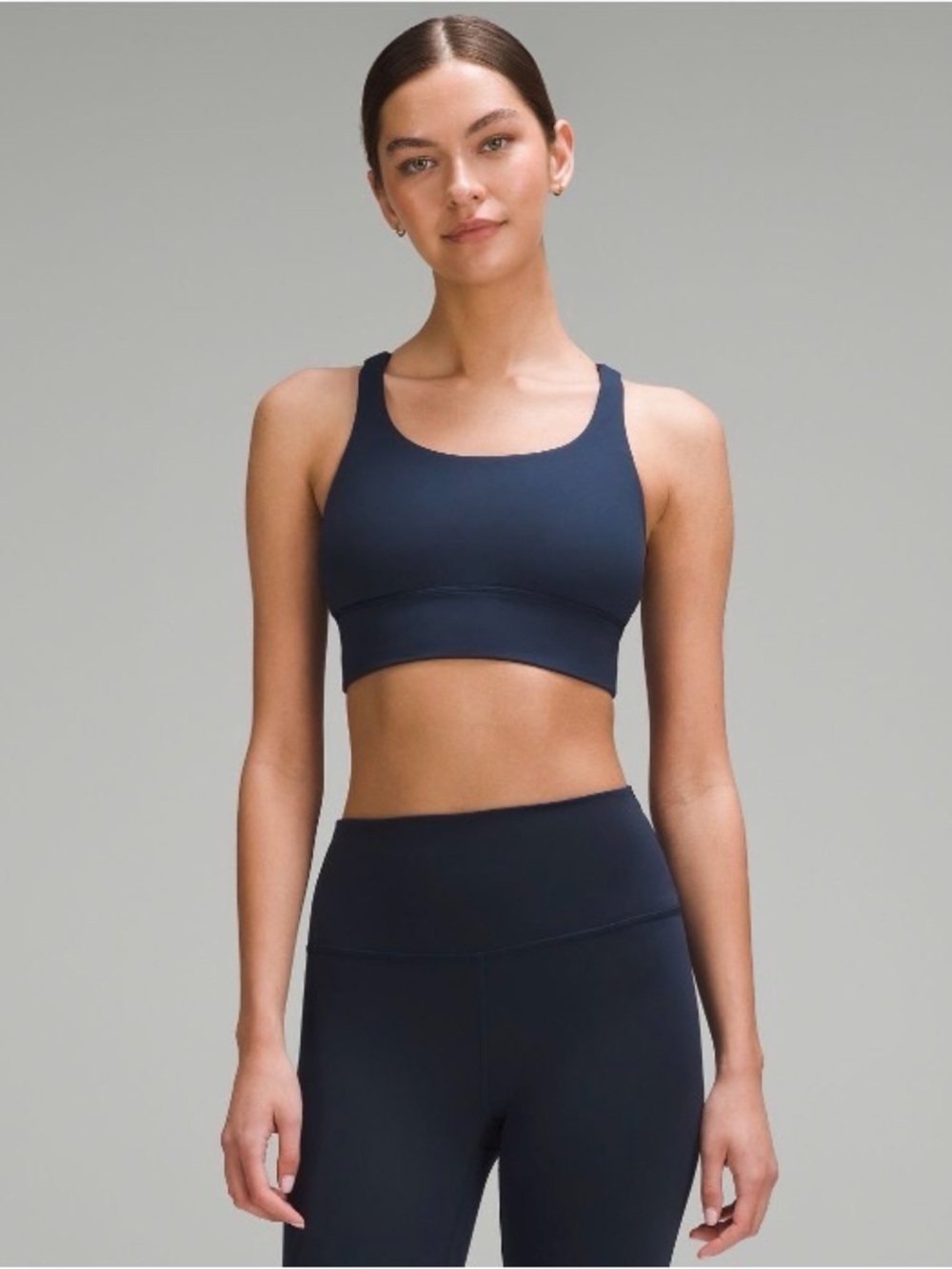 Lululemon Energy Longline Bra - True Navy